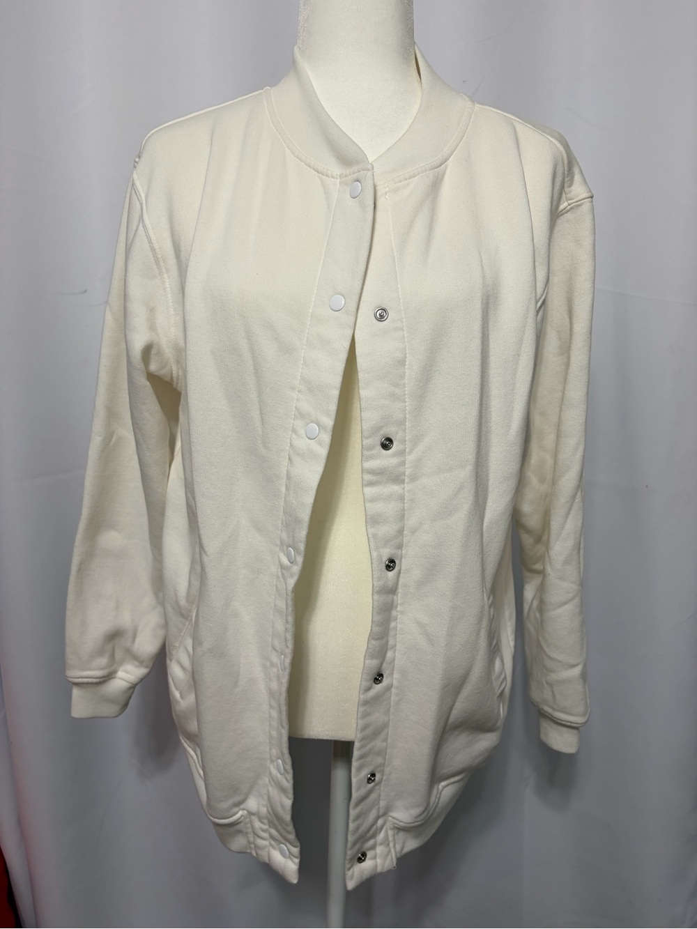 Snap-Front Varsity Jacket